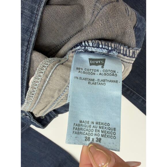 Levis Womens Jeans Size 28 Skinny Demi Curve Denim Jeans - Picture 7 of 13